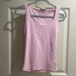 Zara wide strap polyamide tank top